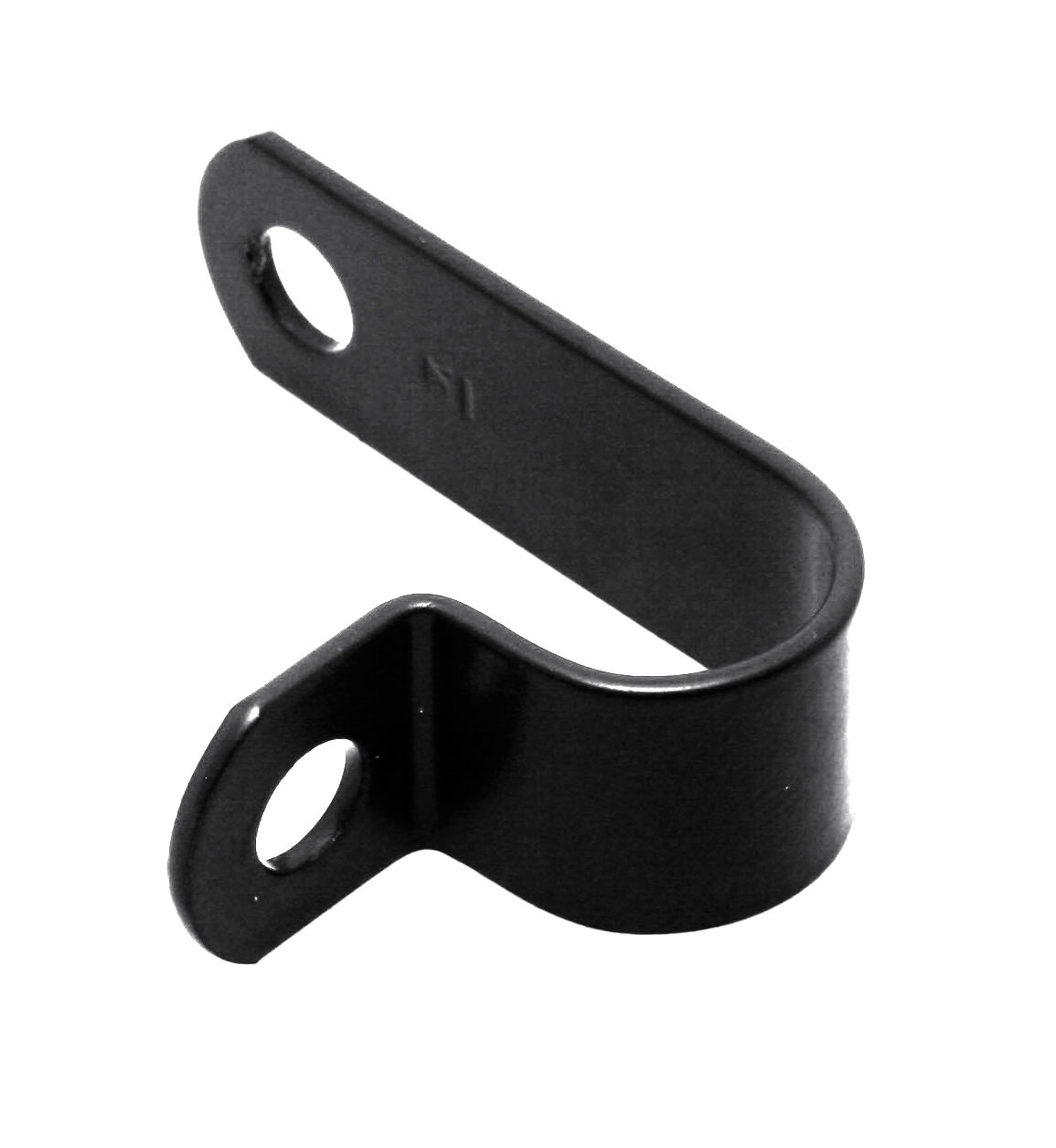 DC37 BLACK LSF ONE HOLE P CLIP BAG OF 50           